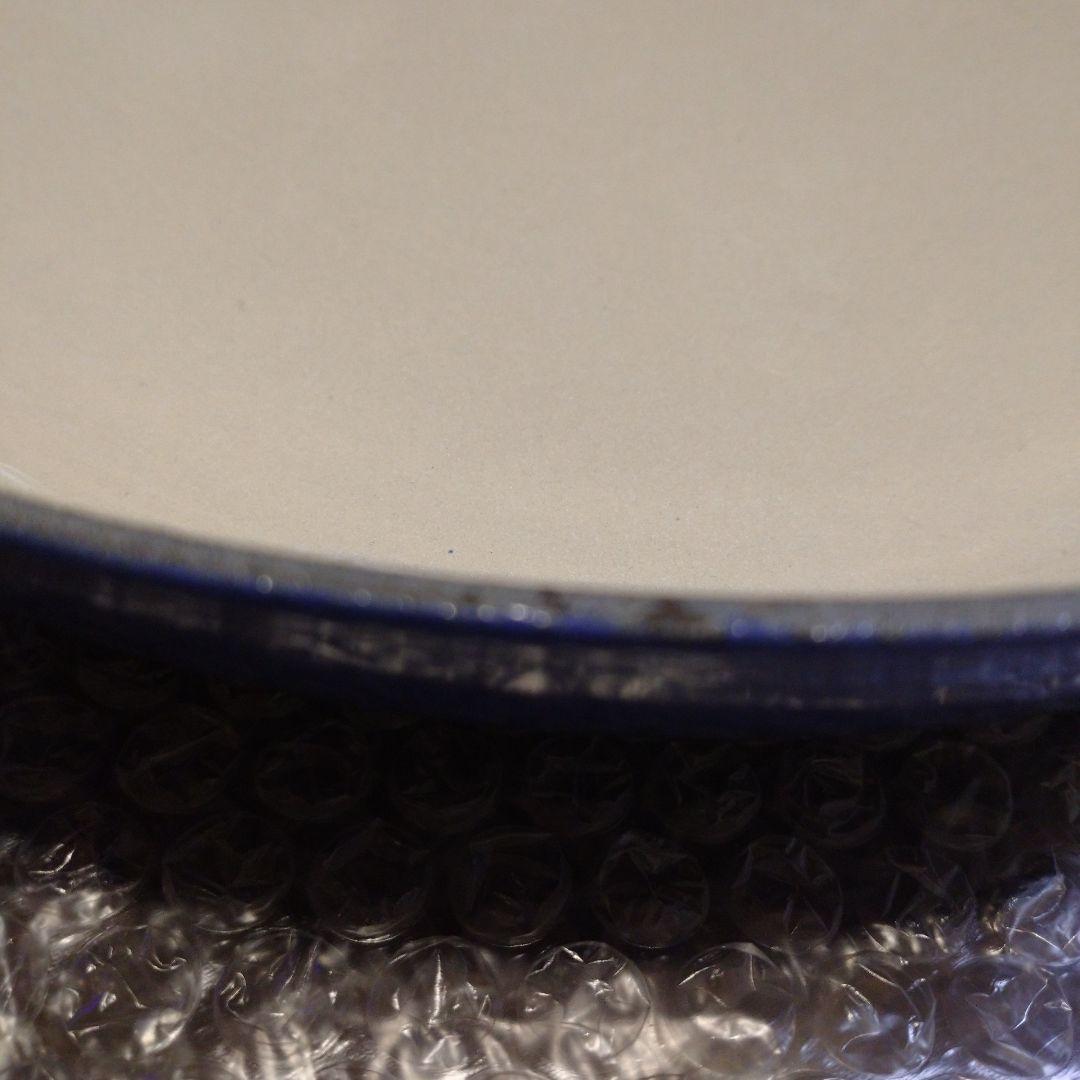 ル・クルーゼ(LE CREUSET) ホーロー鍋 26cm　青