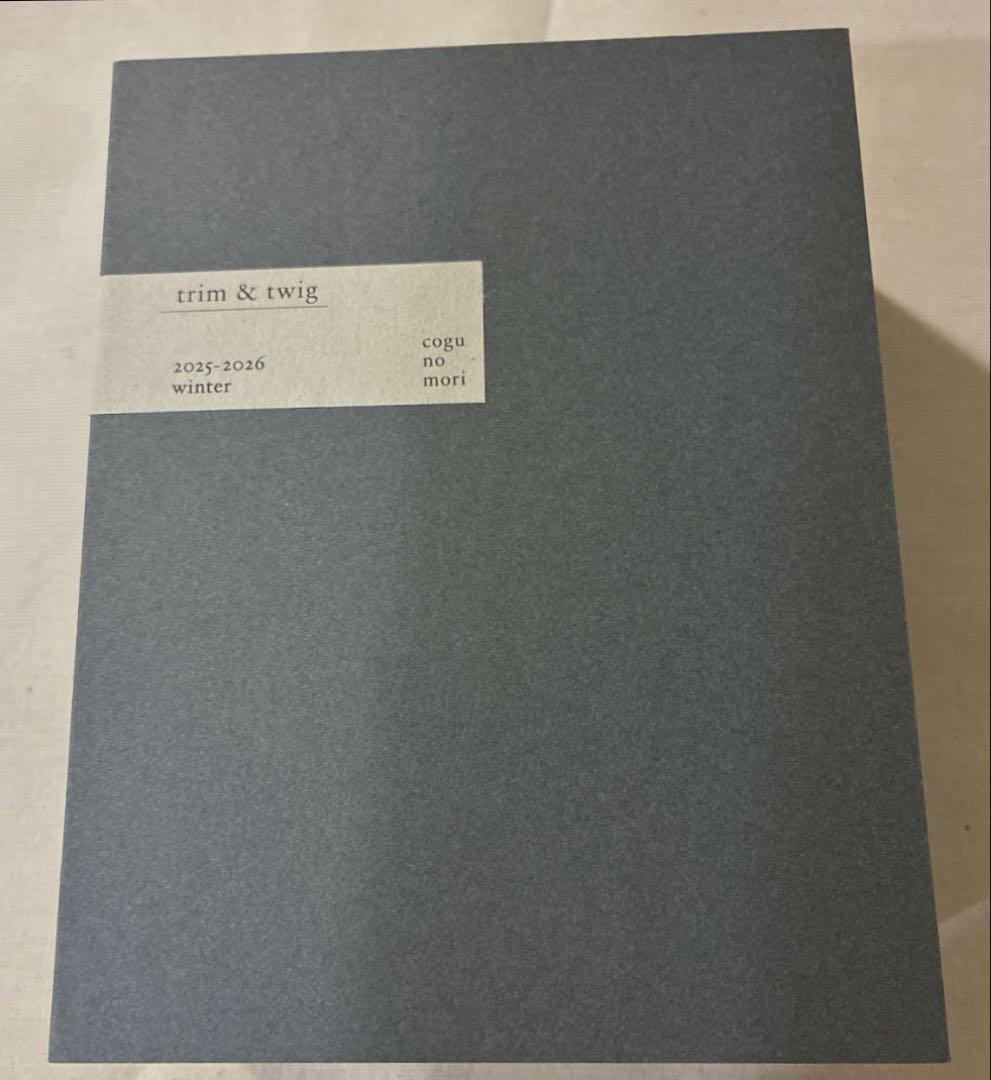 今季新品　cogu no mori 2025-2026 winter