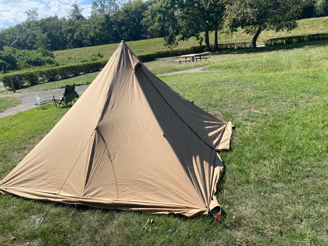 テンマクデザインパンダTC＋ ＆ 熱田野営具シルス、フロントヤード ➕αセット