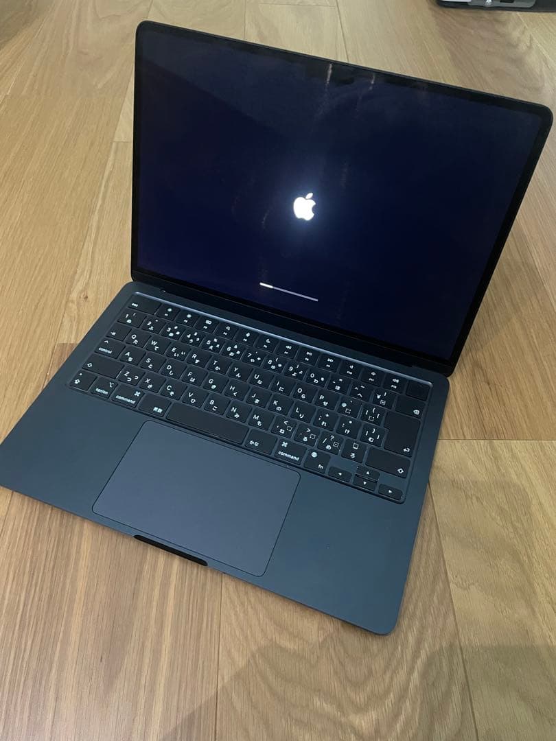 MacBook Air Apple M2チップ ミッドナイト　ハブ付　両学長