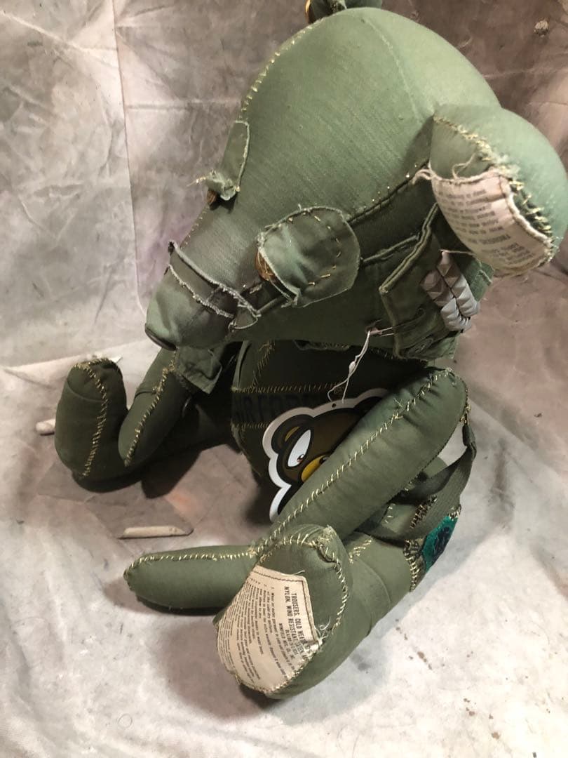 readymade　パッチワークベア大　完全非売品　世界１点　刺繍サイン入り