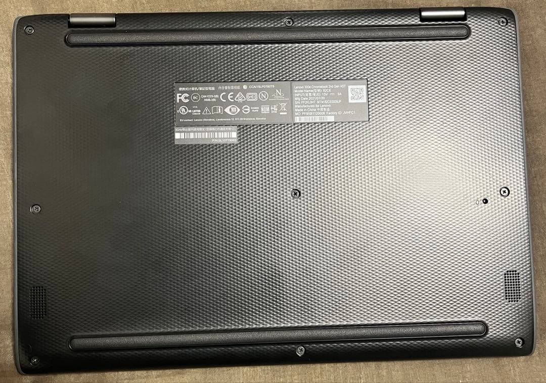 ほぼ未使用Lenovo300eChromebookAMDA4 使用2回初期化済み