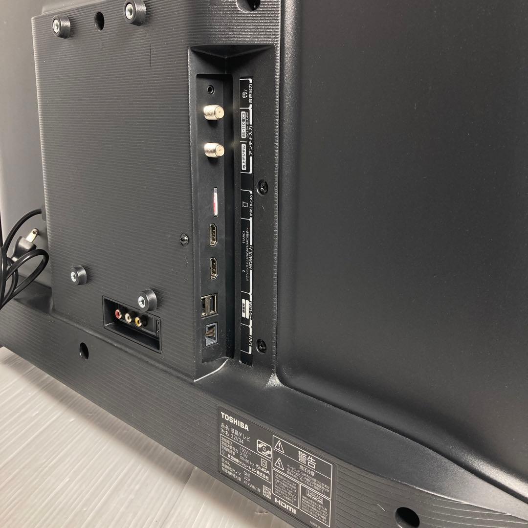 極美品 東芝 REGZA 32V型液晶テレビ 32V34 2021年製