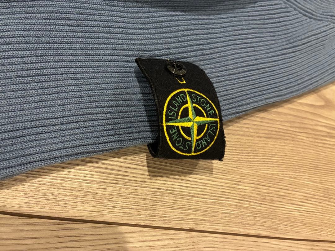 STONE  ドライバーズニット　Lサイズ　ブルー