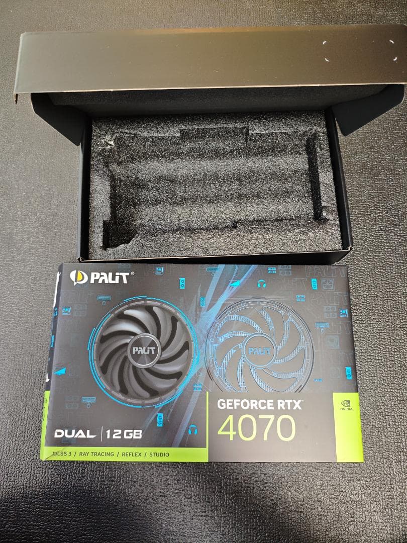グラフィックボード・グラボ・ビデオカード PALIT GeForce RTX 4070 12GB GDDR6