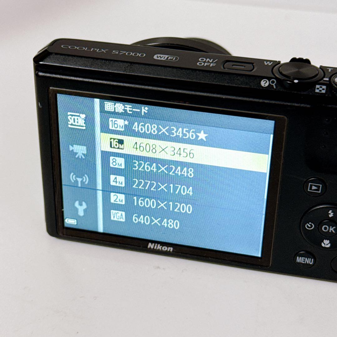 【動作品】 Nikon コンパクトデジタルカメラ COOLPIX S7000