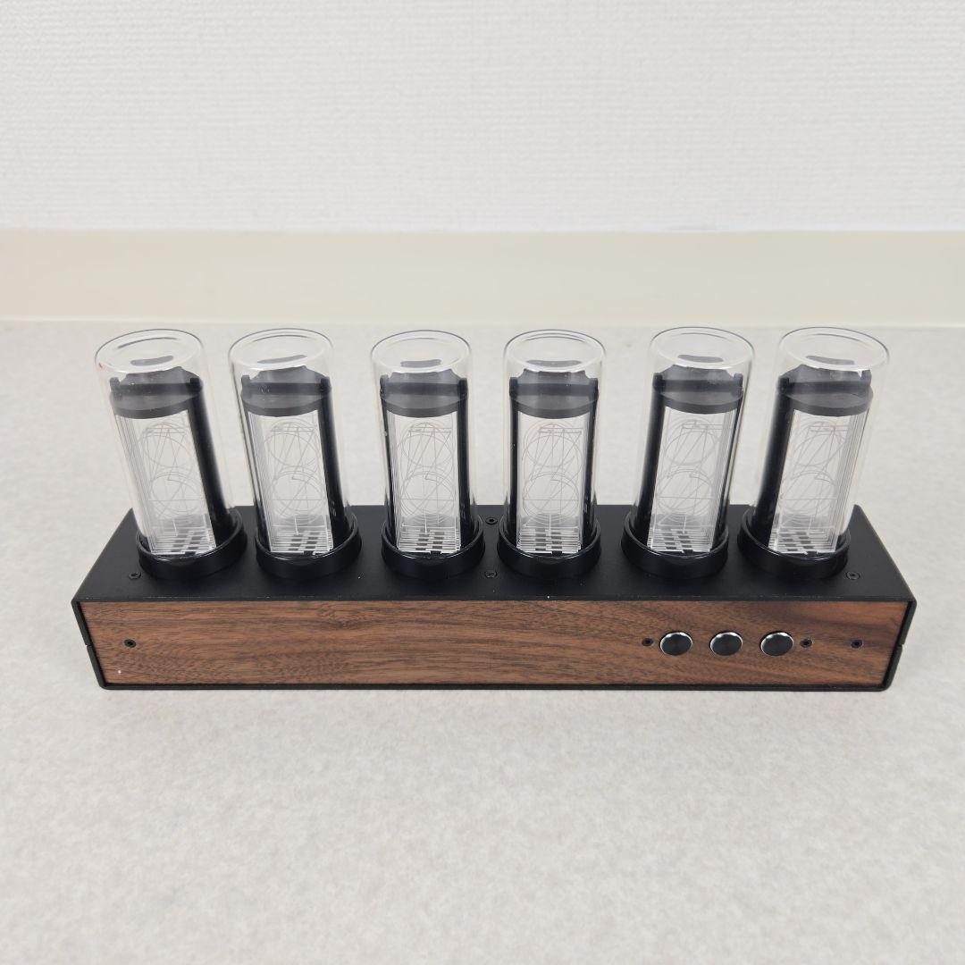 【美品】Gixie Clock Wi-Fi ニキシー管風 LED 置き時計