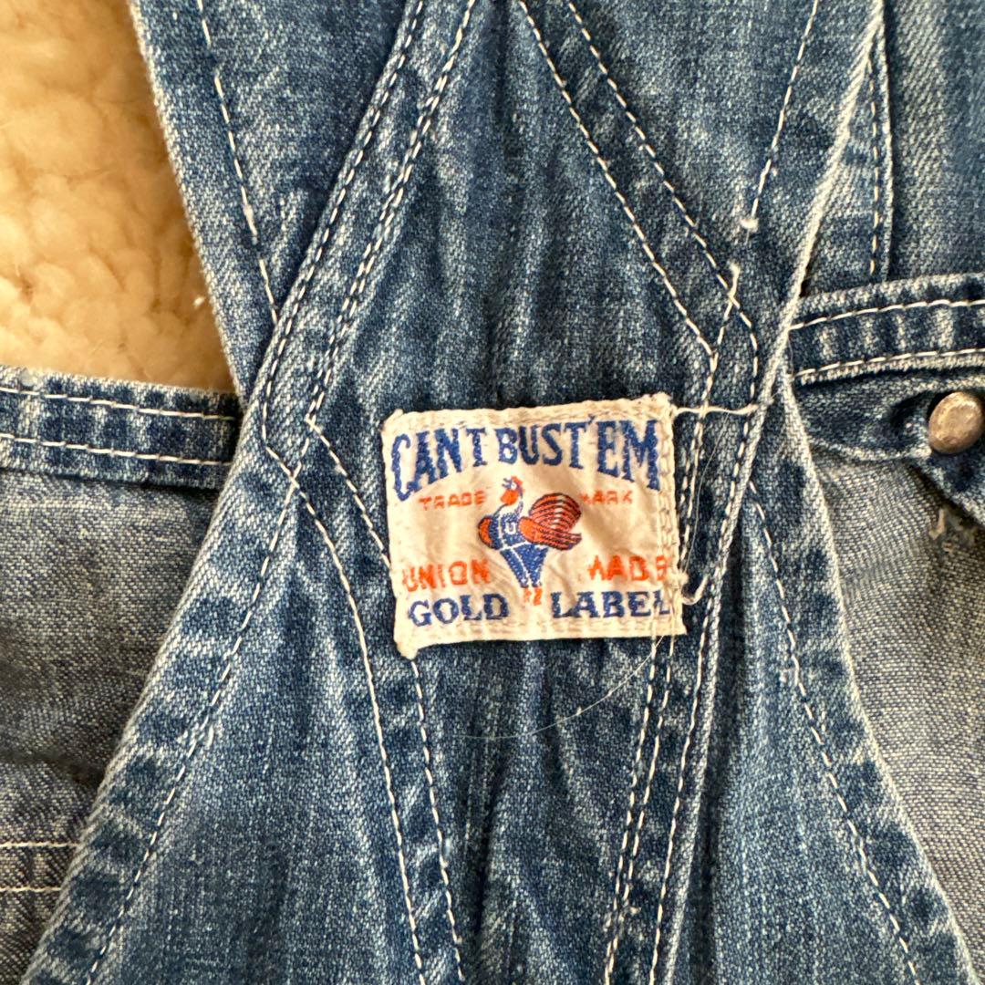 CAN'T BUST EM UNION MADE オーバーオール