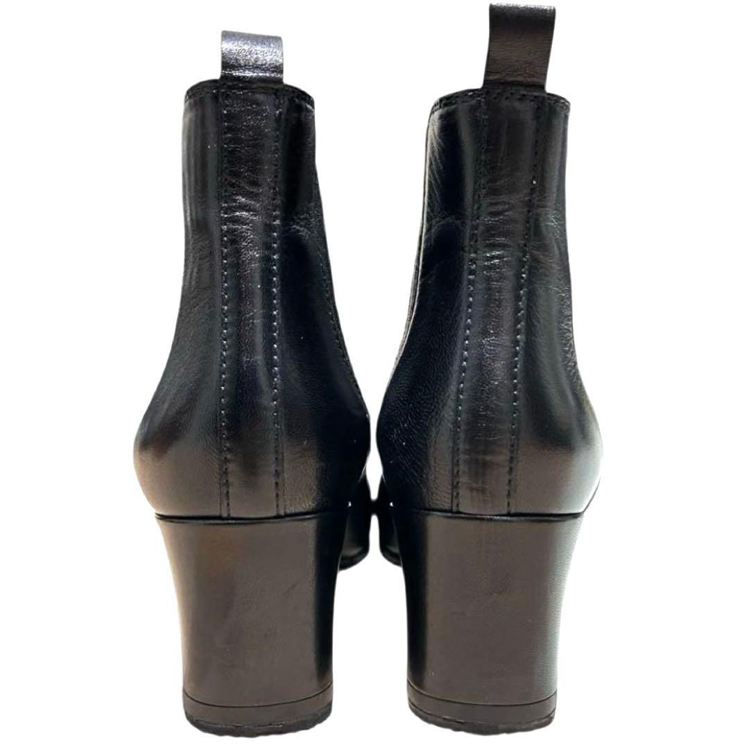 【極美品】FABIO RUSCONI ショートブーツ　サイドゴア