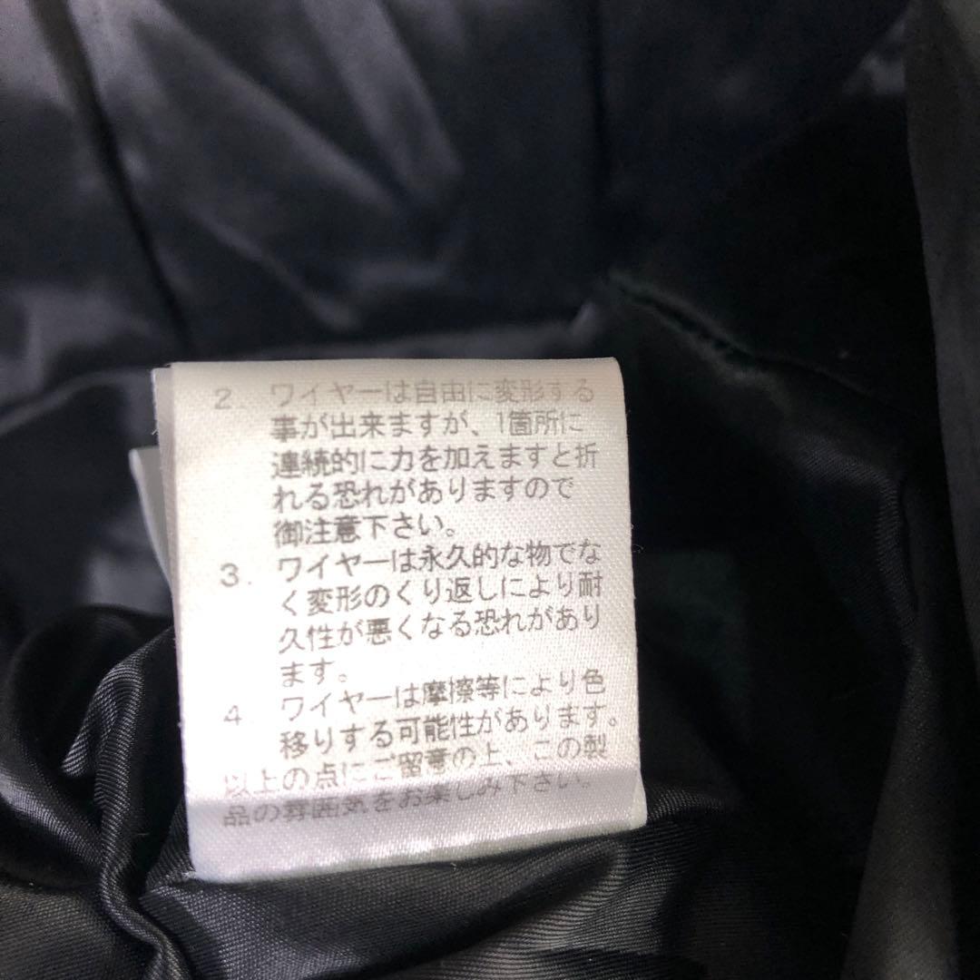 EIKO KONDO 花モチーフ フェイクレザー切替 ノースリーブワンピース