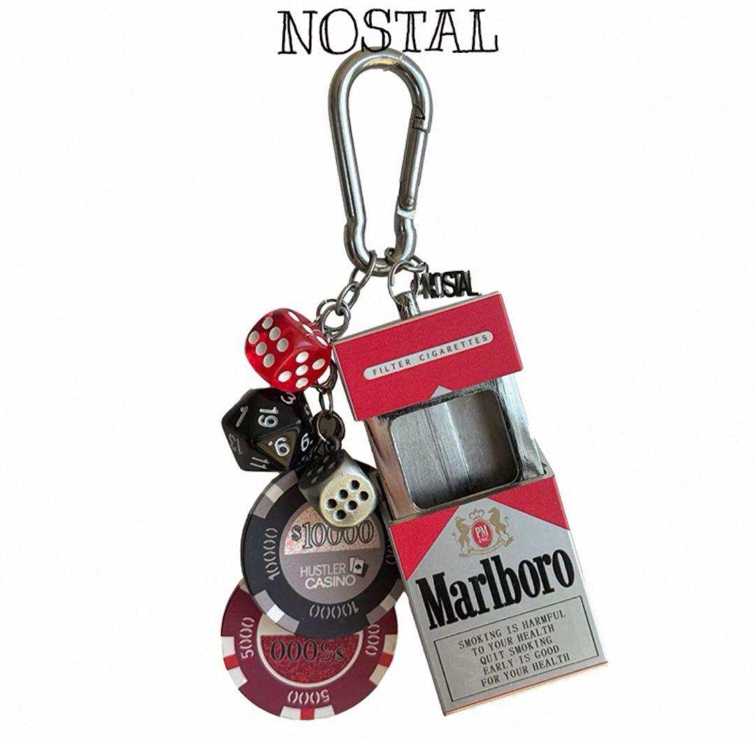 NOSTAL marlboro carabiner カラビナ ウォレットチェーン