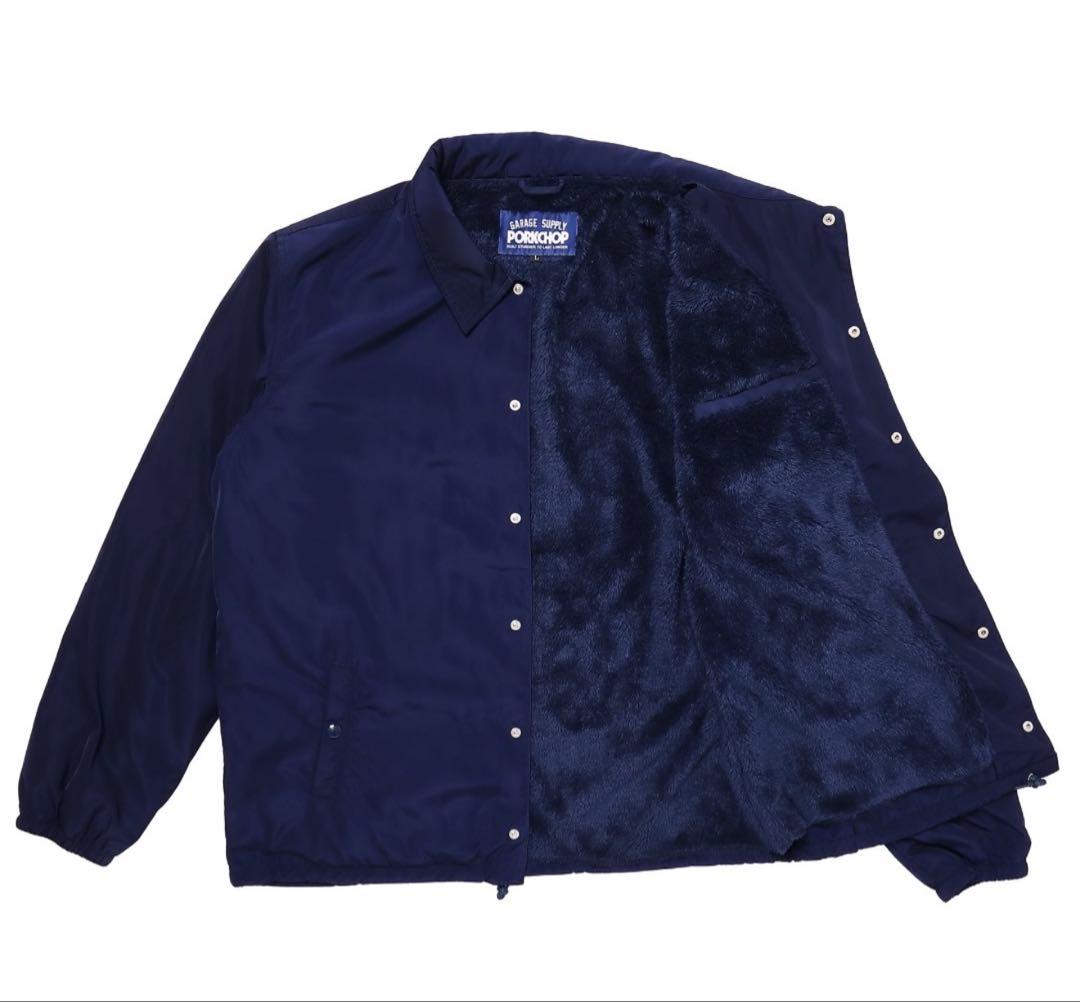 ポチョムキンポークチョップ ボア コーチジャケット PORKCHOP ネ