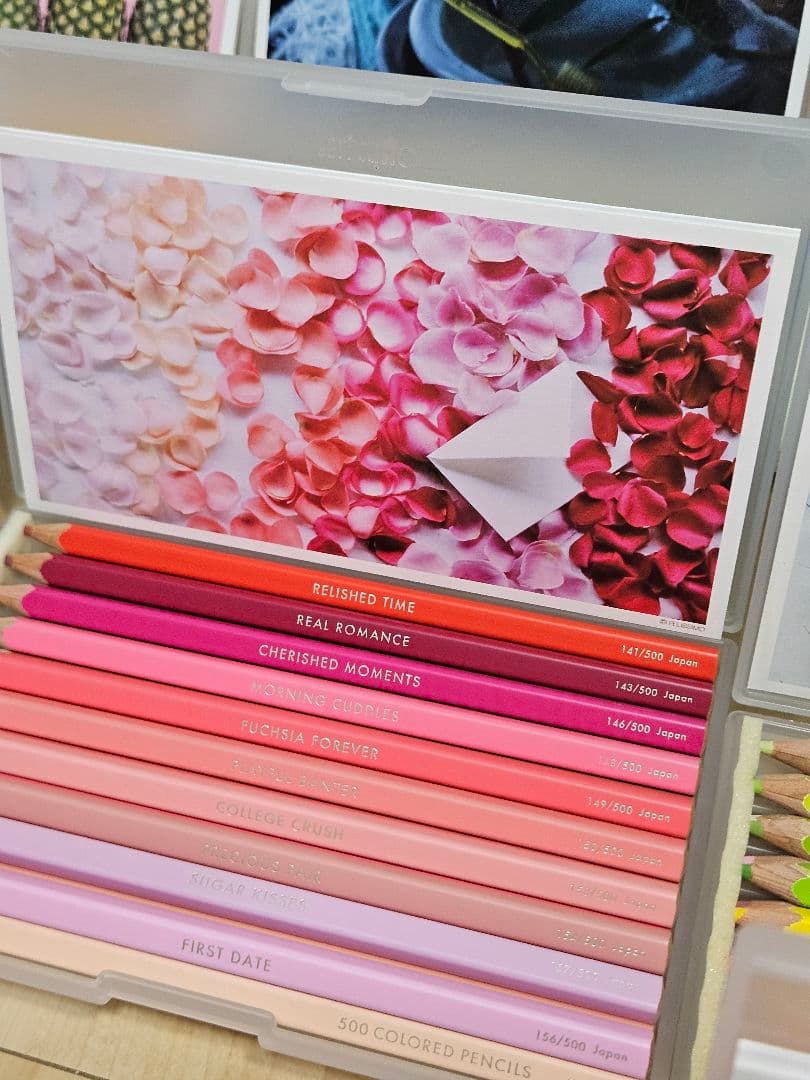 フェリシモ500色の色えんぴつ TOKYO SEEDS 全セット 未使用 希少品