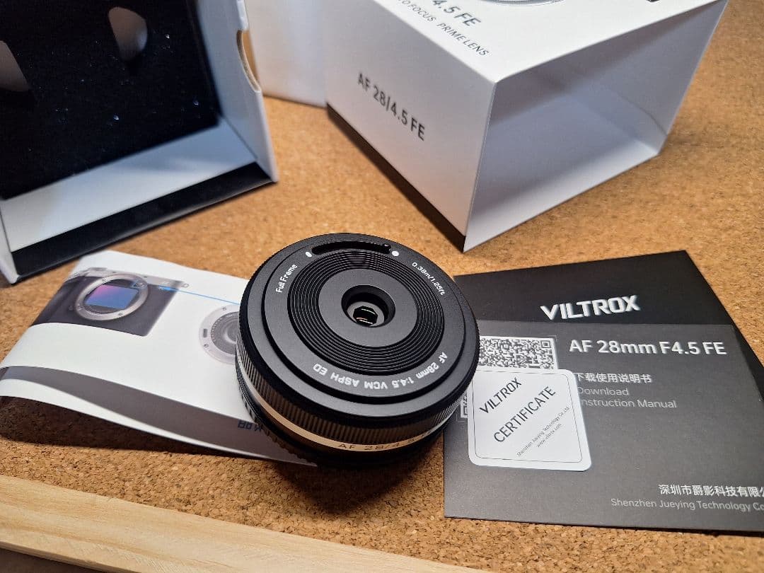 VILTROX AF 28mm F4.5 FE レンズ sony 用