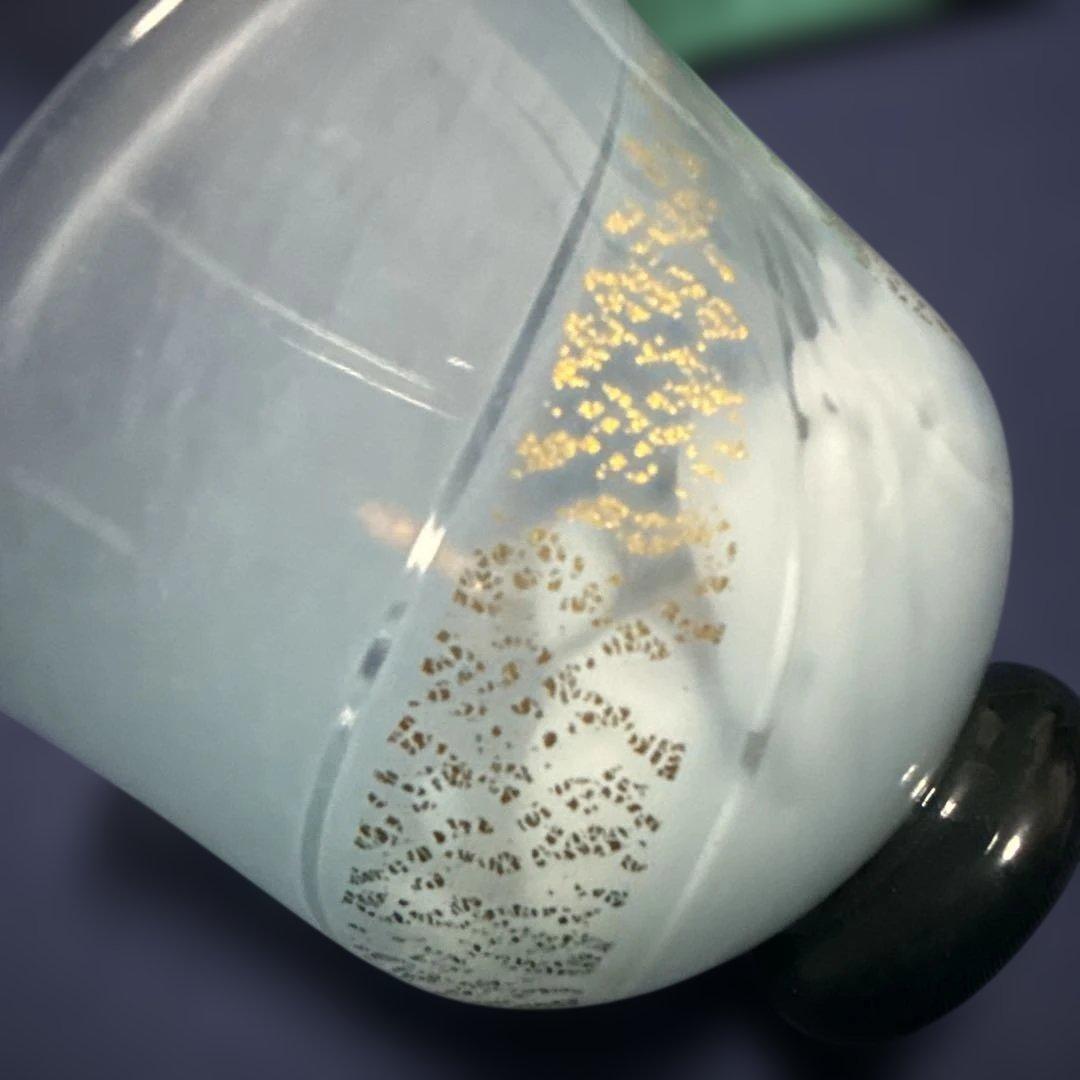 「ガラスのぐい呑み」宙吹ガラス作家　川原有造