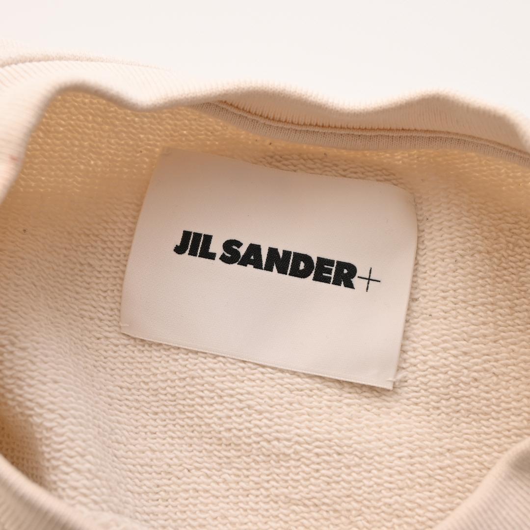 ヨ*1様 JIL SANDER+ ジルサンダープラス ロゴ スウェット M オフ