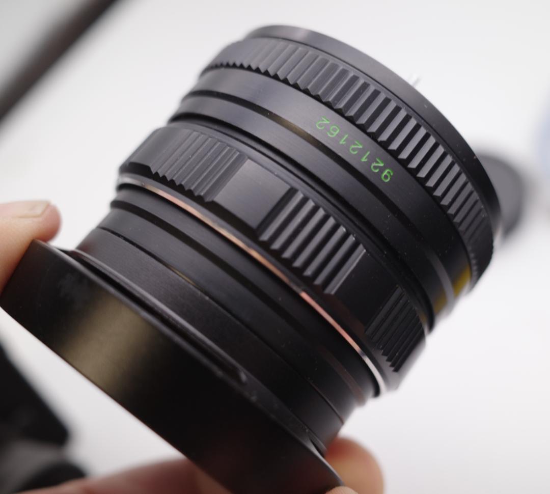 78　新品同様　希少ヘリオス　77M-4　ぐるぐるボケレンズ　　M42