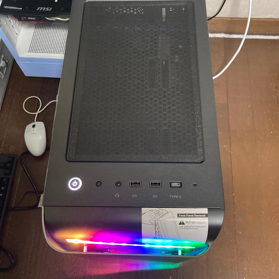 ASUS PRIME H370-A デスクトップPC (新品PCケース使用)