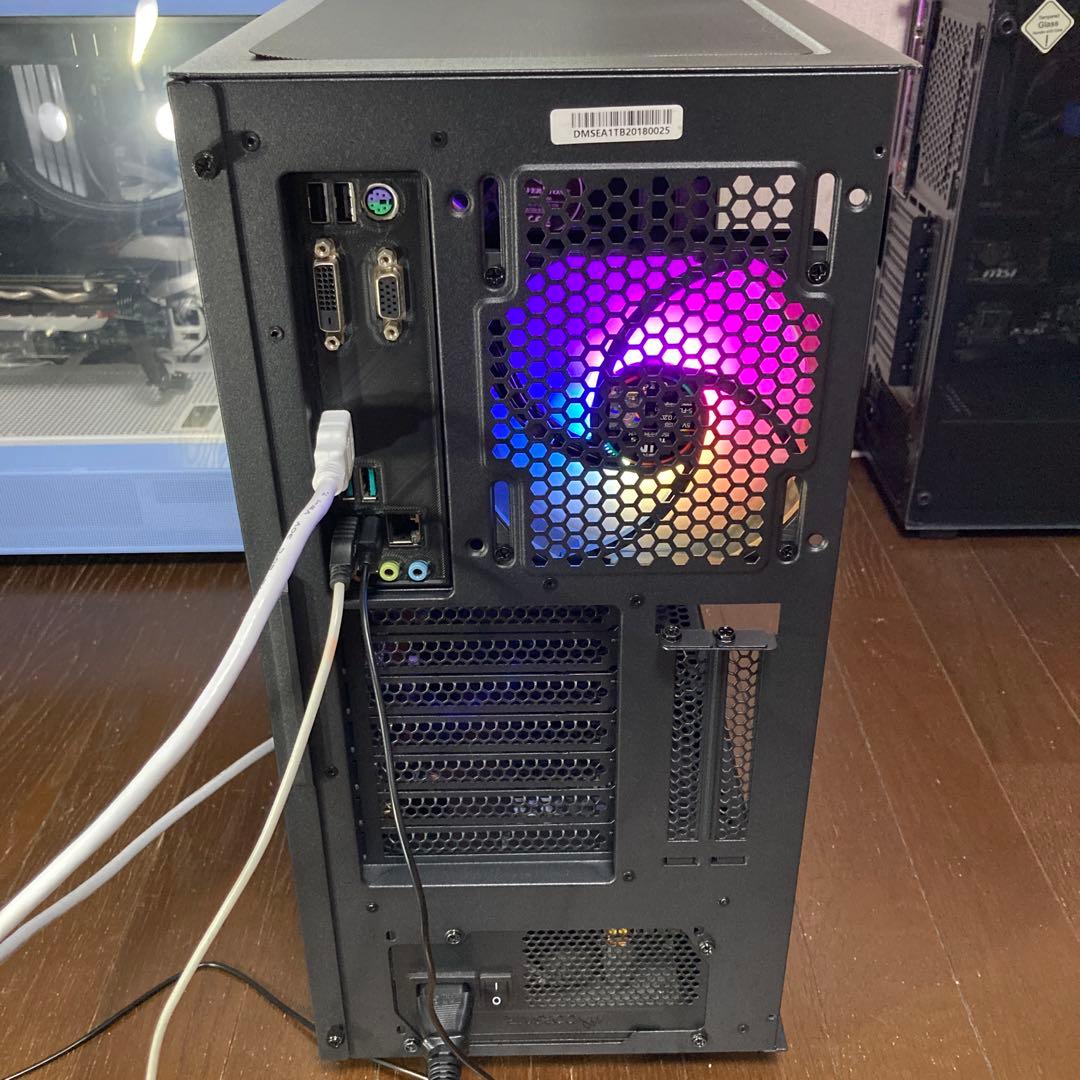 ASUS PRIME H370-A デスクトップPC (新品PCケース使用)