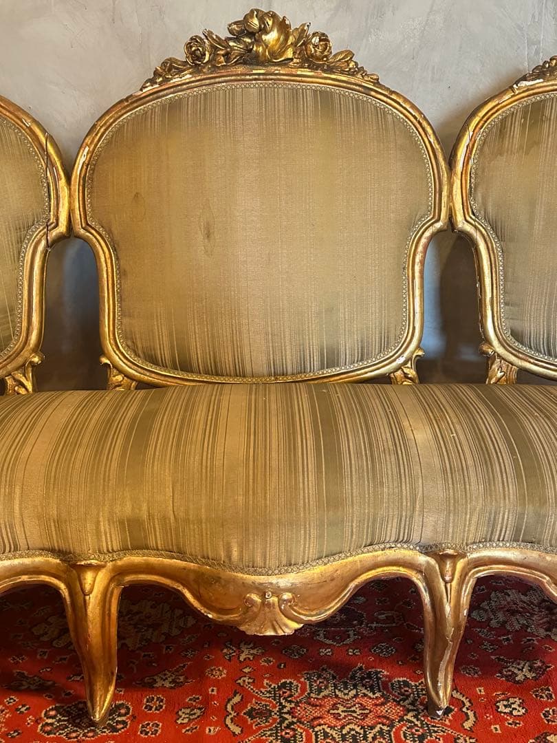 【やっちゃん】ルイ15世　ソファースタジオ　撮影　ディスプレイ用