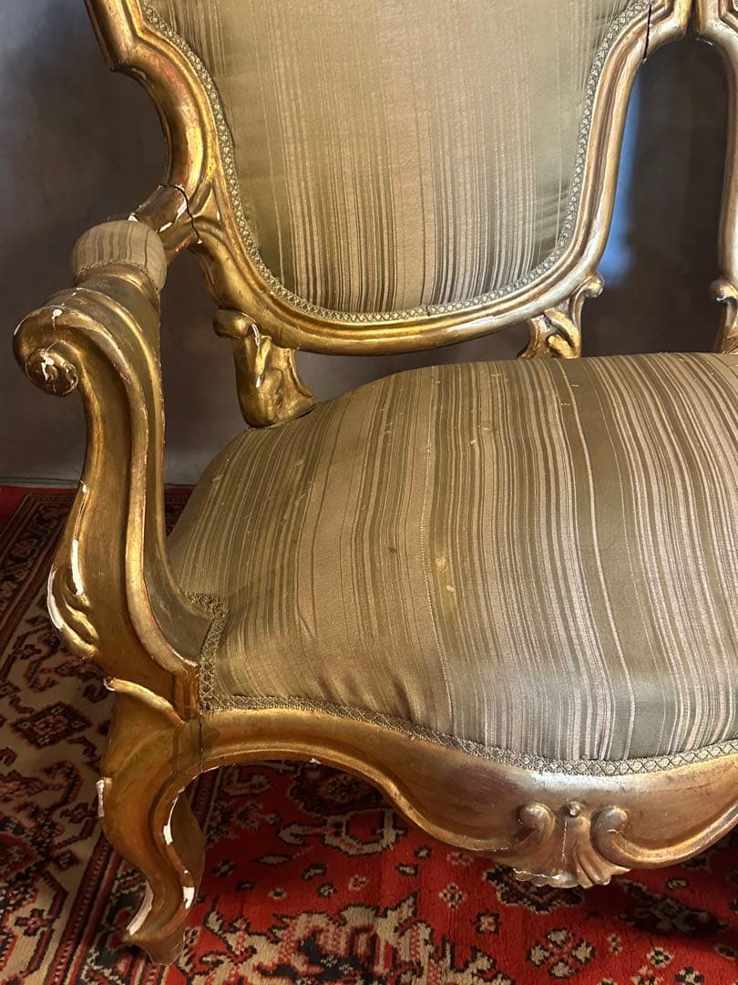 【やっちゃん】ルイ15世　ソファースタジオ　撮影　ディスプレイ用