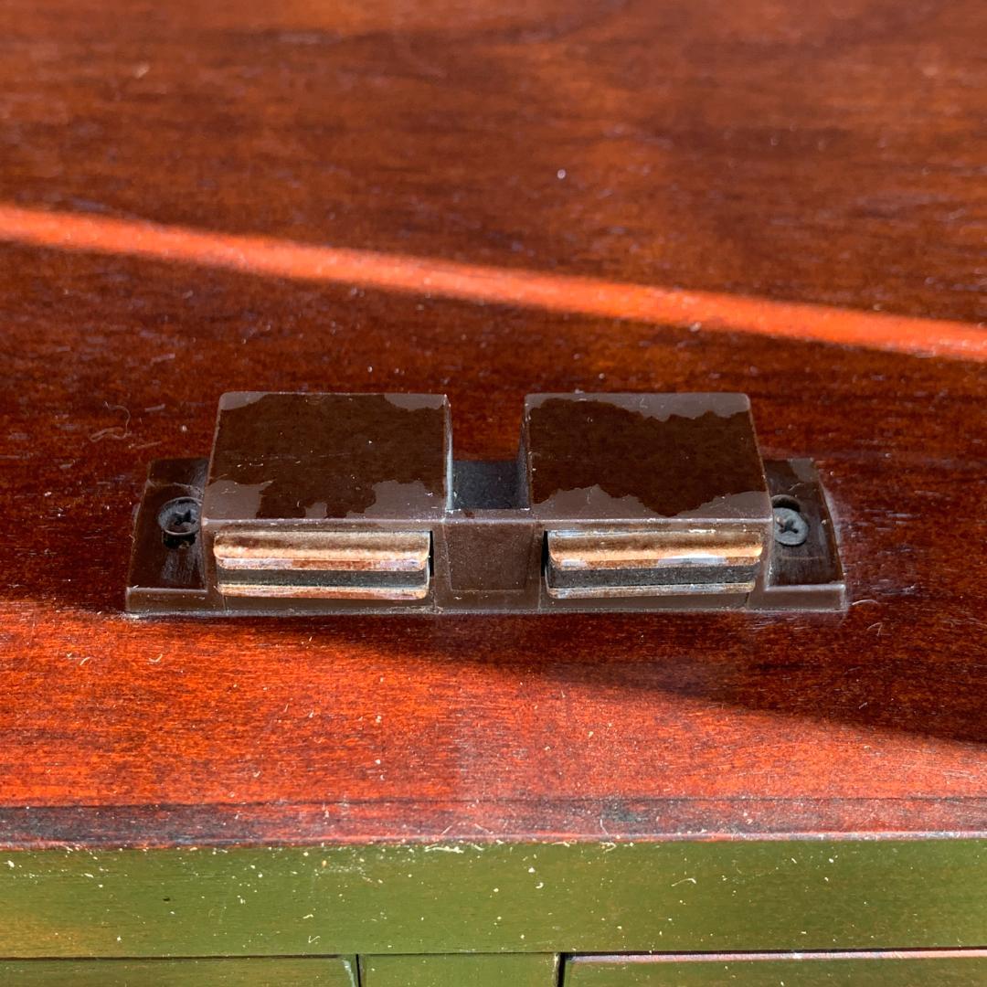 北海民芸 和光 書棚 ブックキャビネット 本棚 ガラスキャビネット 民芸家具