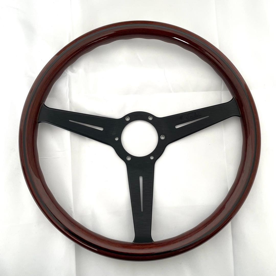 NARDI ステアリング 360 WOOD BLACK SPOKES N122