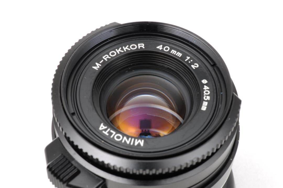 レンズ(単焦点) MINOLTA M-ROKKOR 40mm f/2.0