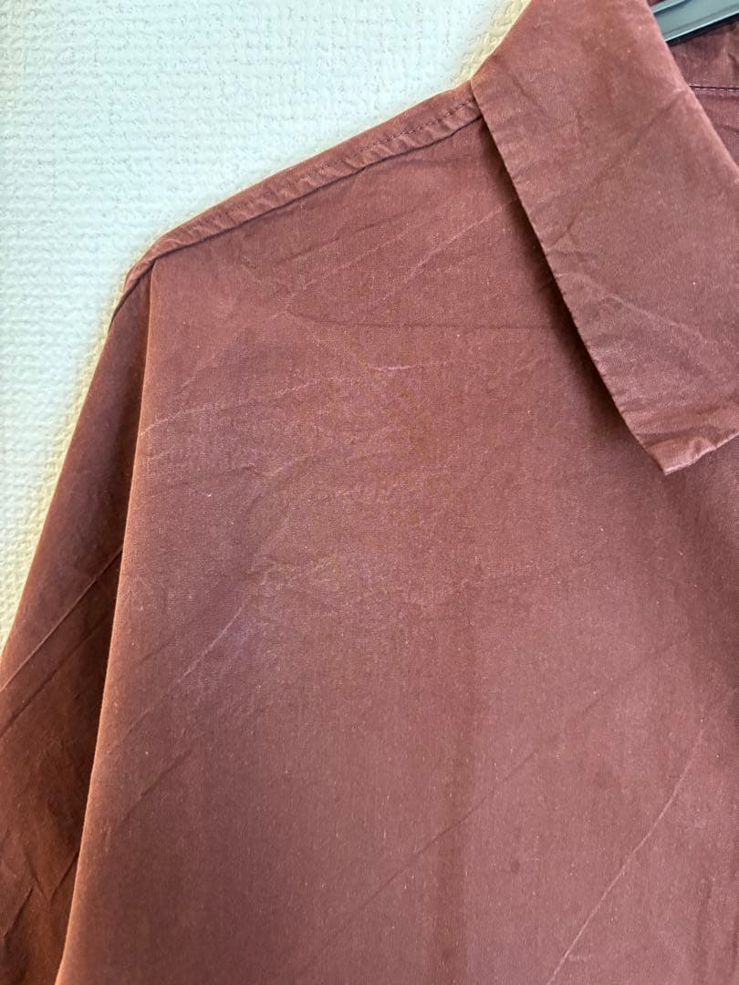 Sale CASEY CASEY バーガンディ 長袖シャツ XS