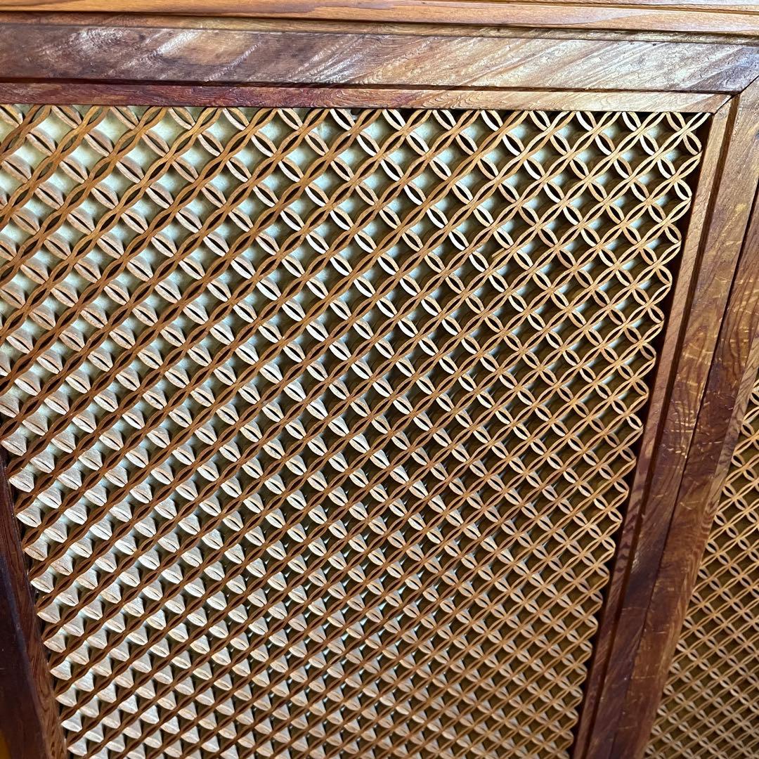 【アンティーク】昭和レトロ 木製 衝立 間仕切り 欄間 パーテーション 古民家