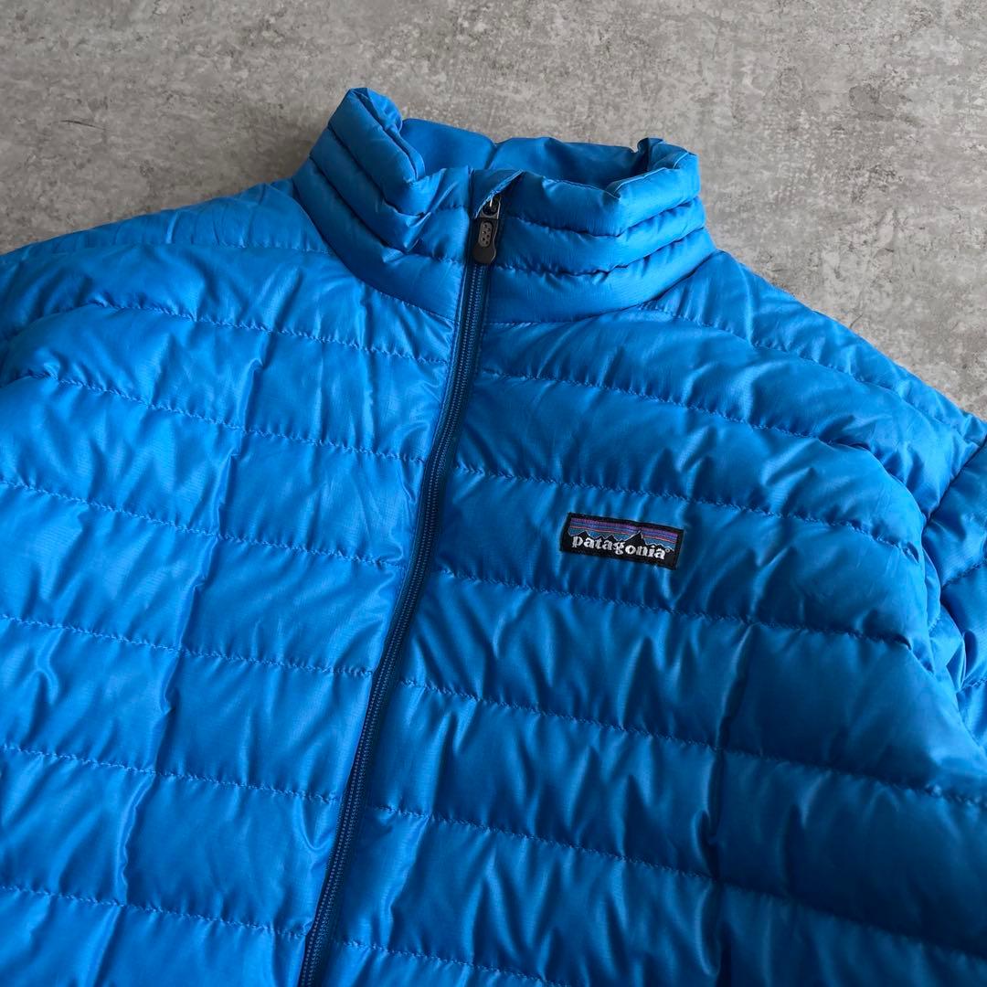 patagonia パタゴニア【S】ダウンセーター ダウンジャケット ブルー 青
