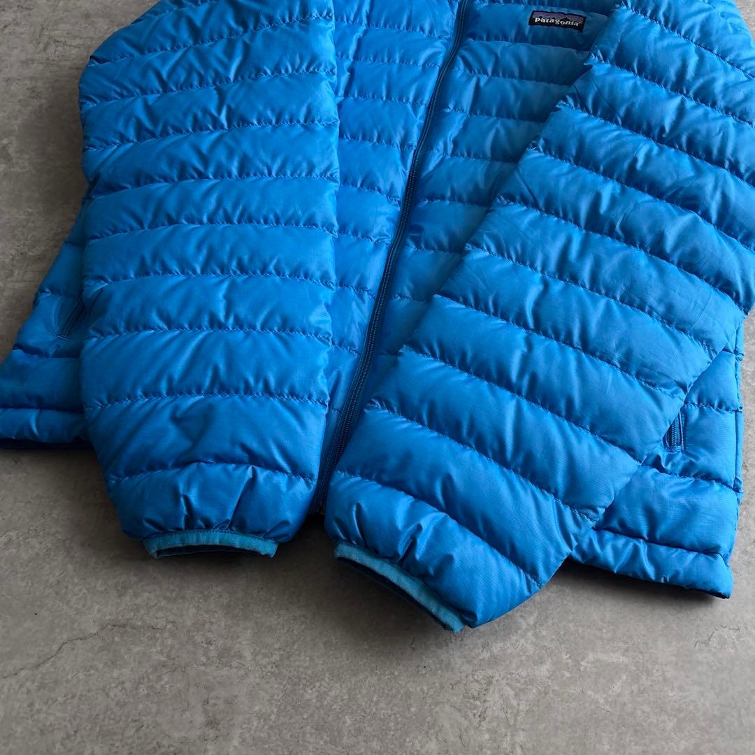patagonia パタゴニア【S】ダウンセーター ダウンジャケット ブルー 青
