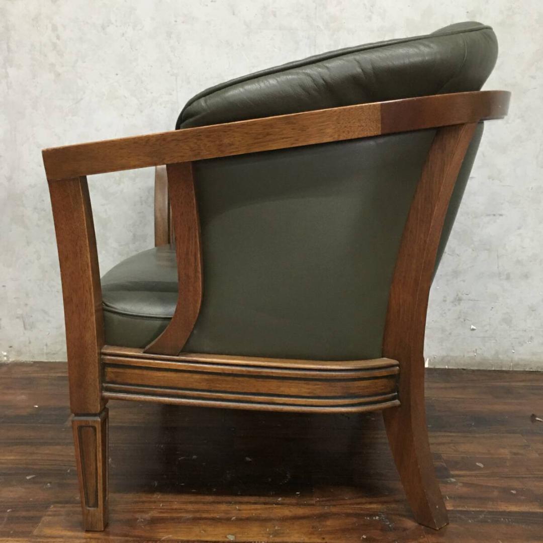 maruni マルニ 地中海ロイヤル  シャルル 1人掛けソファ 本革