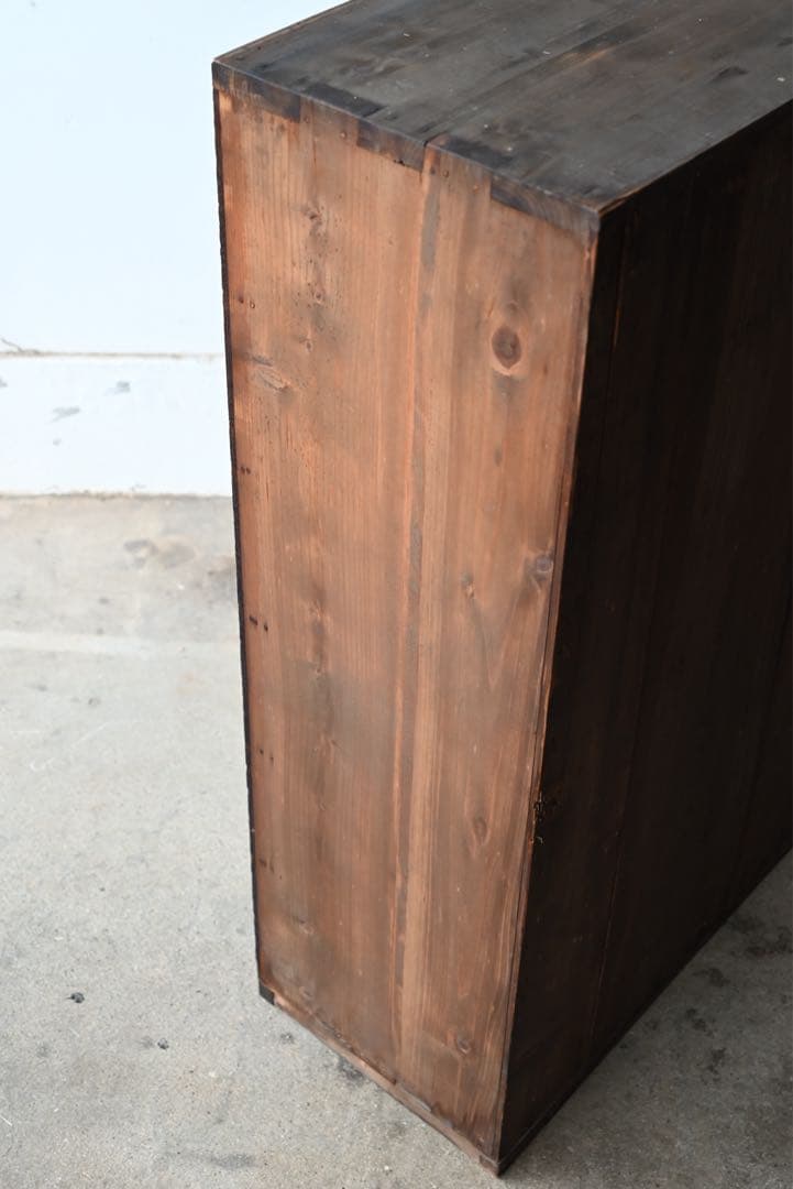 最終値② 店舗什器 引出 古家具 古道具 古美術 骨董 アンティーク 箪笥 抽斗