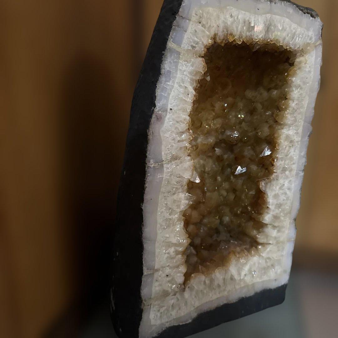 m*ん様 シトリン水晶ドーム