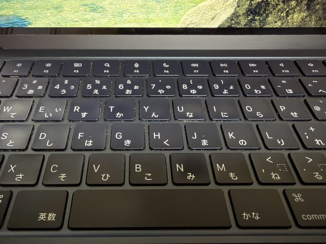 (キーボードバックライト不良) MacBook Air M2 2022