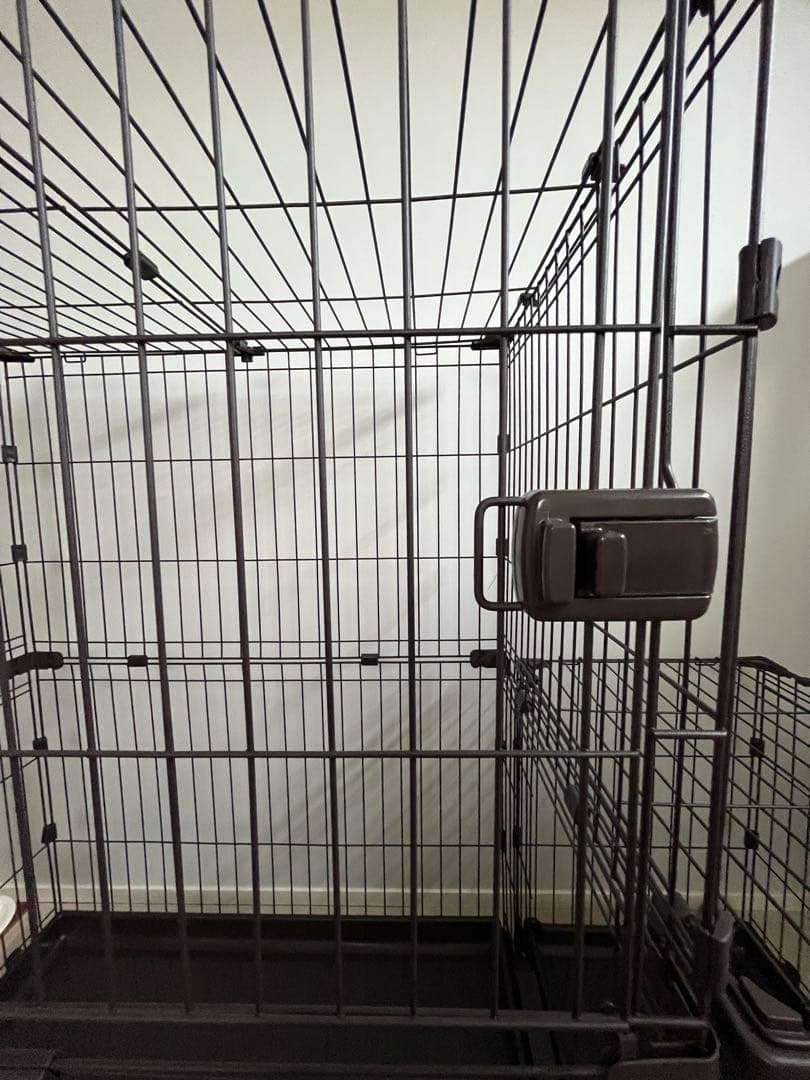 アイリスオーヤマ コンビネーションサークルにゃんこ向け 2段セット&連結サークル