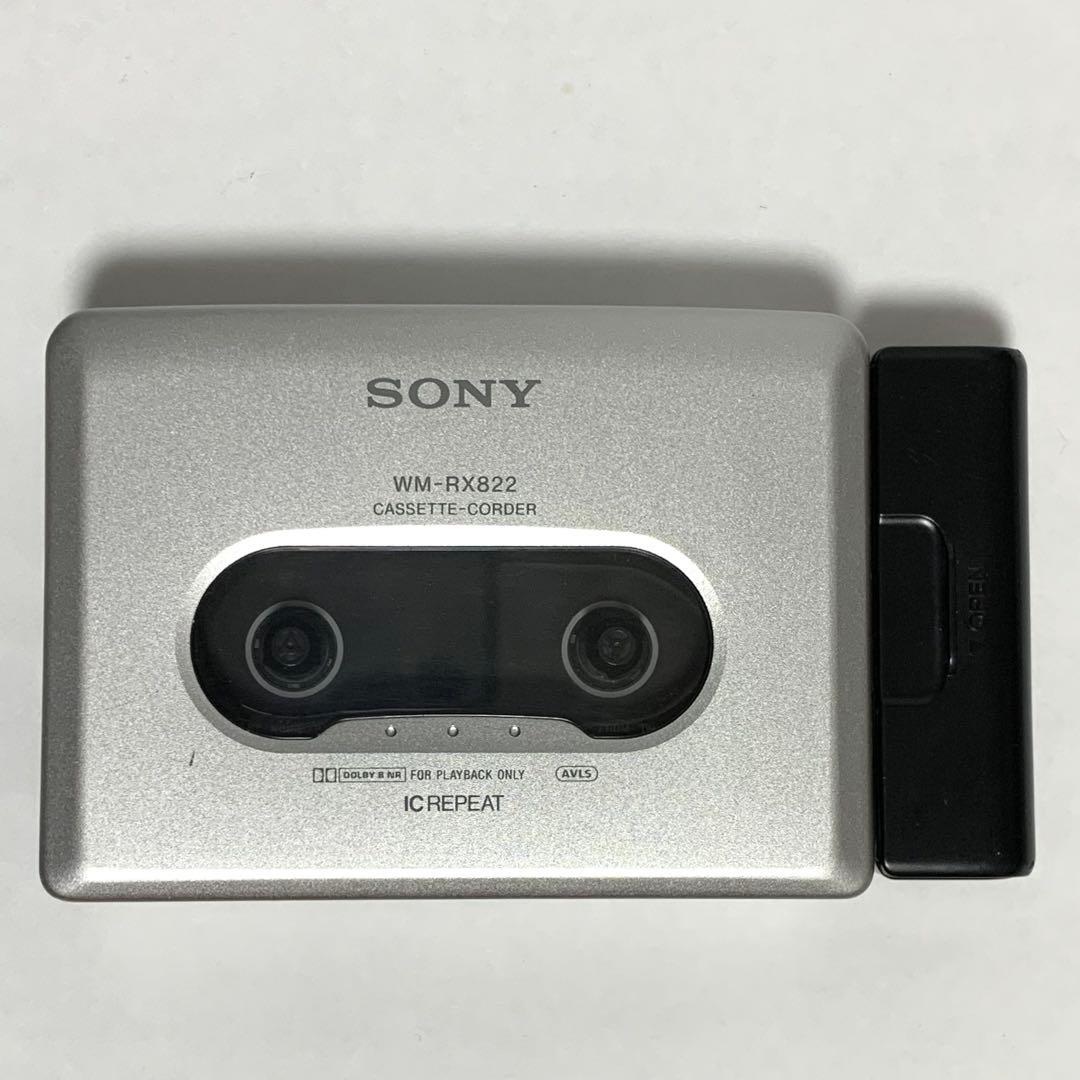 【整備品】SONY WALKMAN カセットウォークマン WM-RX822