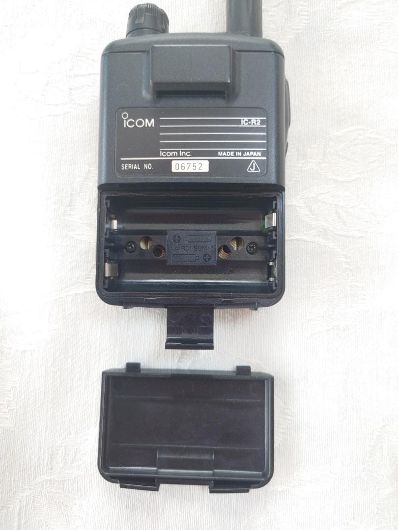 ICOM IC-R2 受信機 取扱説明書付き