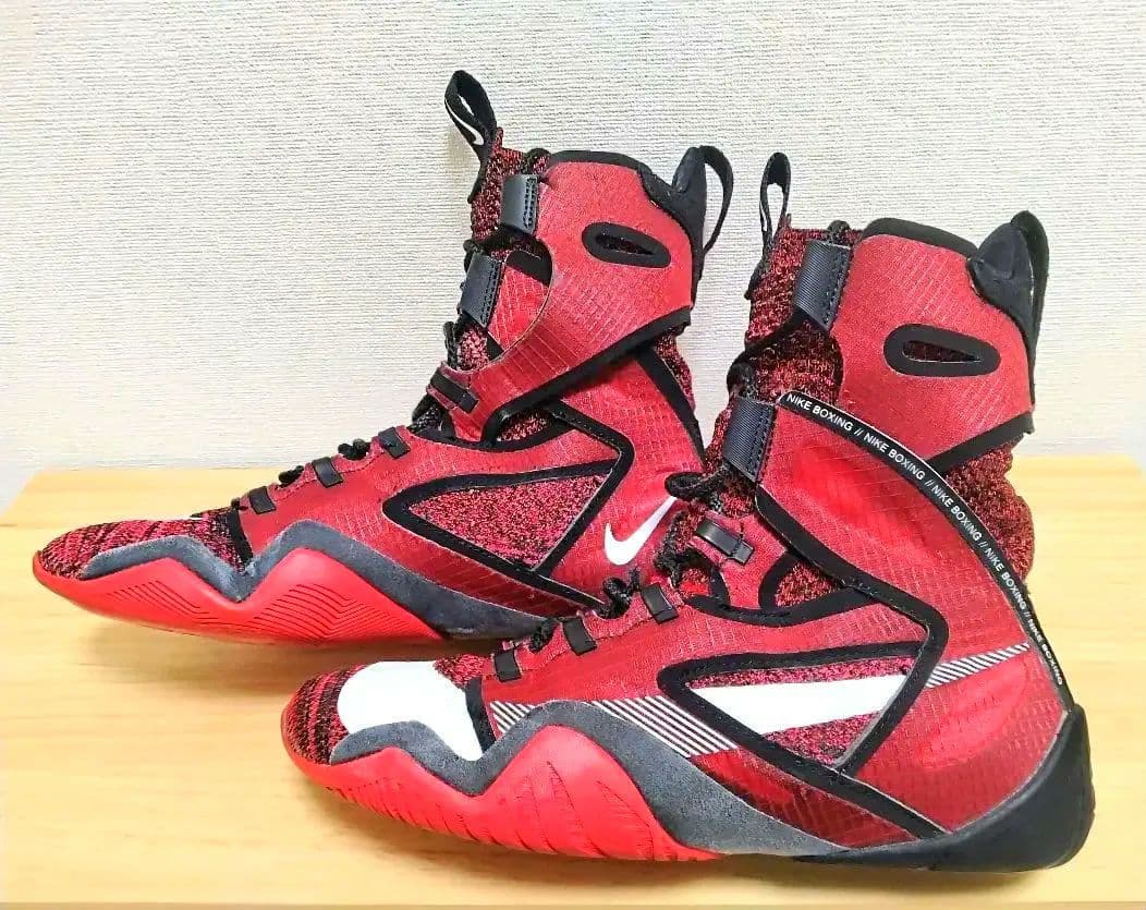 ナイキ ボクシングシューズ ハイパーKO2 赤 27cm／HyperKO