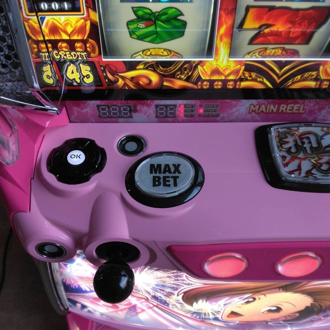 家庭用改造済み パチスロ 実機　スマスロ　押忍！番長4　ミサオパネル　送料込み