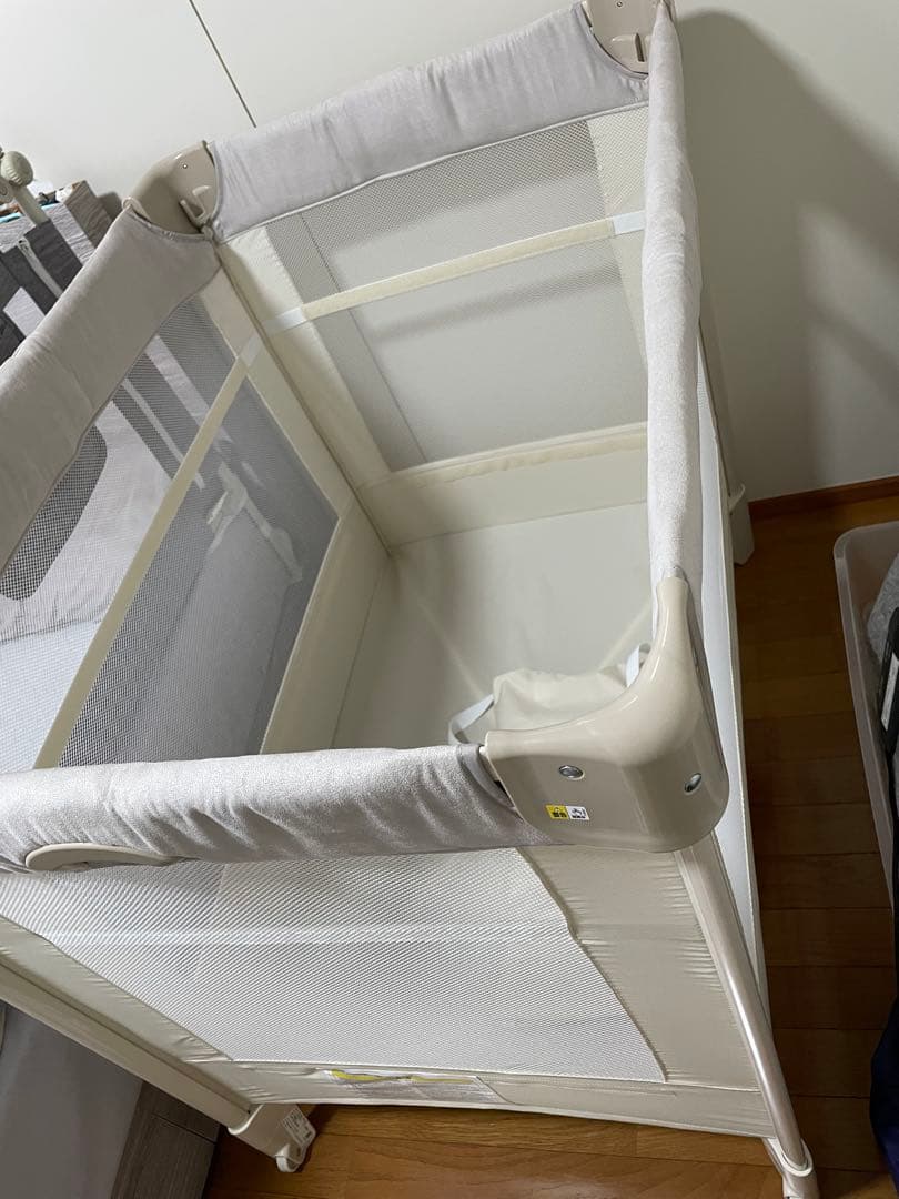 値下げ〇 Aprica ココネルエアープラス ホワイトベージュ