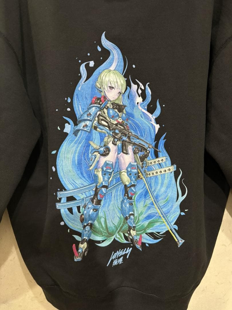 ＊Lonely 論理 ジャポニズムストリートウェア ジップパーカー XL