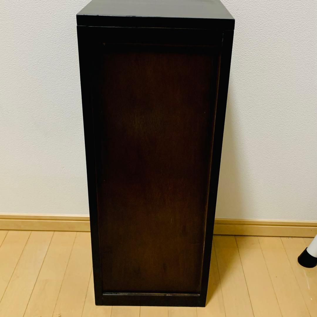 アジアン家具　籐 ラタン 木枠4段チェスト 引き出し 収納 タンス 花台　電話台