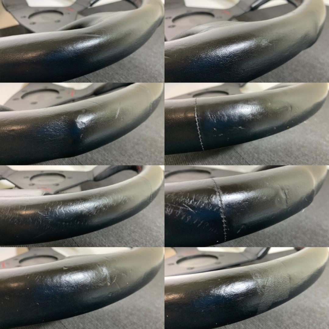 パーソナル グリンタ 35パイ 当時物 ブラックレザー ステアリング