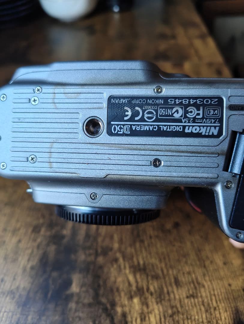 Nikon D50 ニコン シルバー 18-55 シャッター回数13943回！