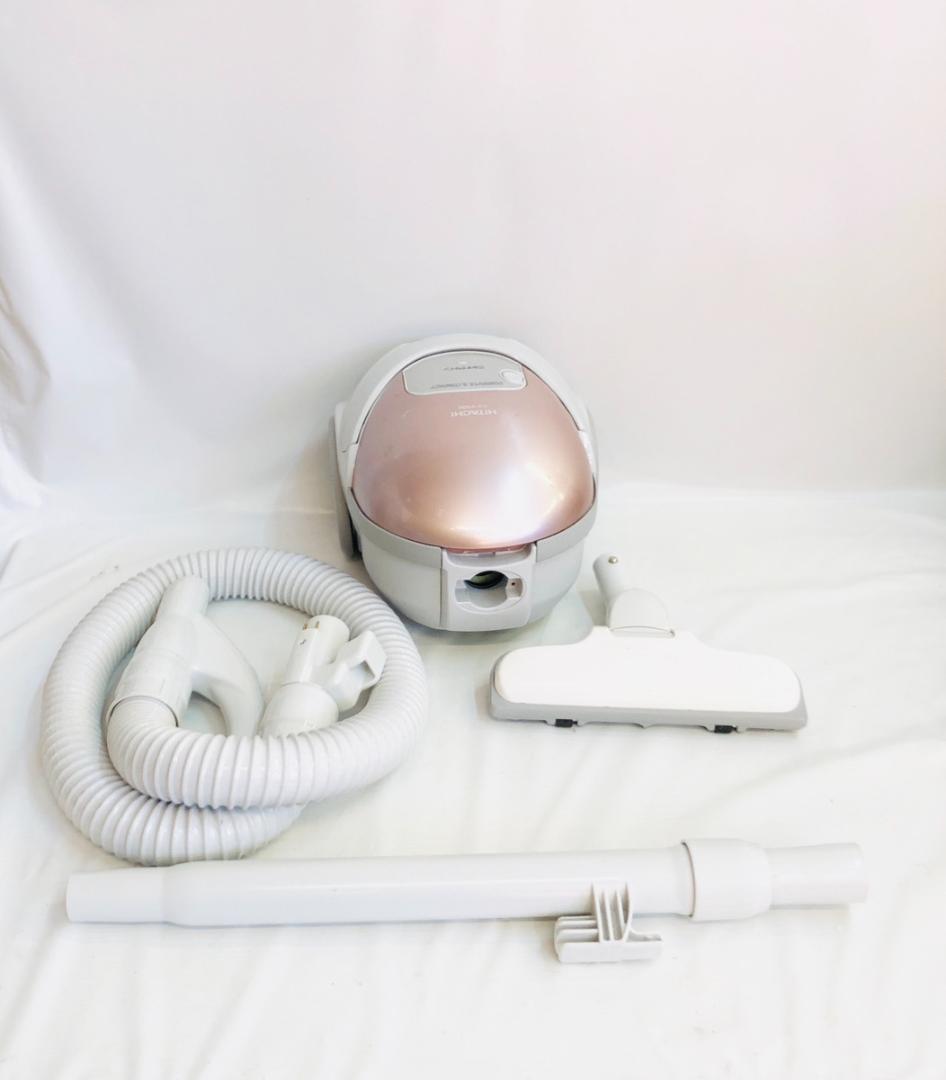 日立　2021年製　掃除機　横型　HITACHI　ピンクゴールド系　「6358」