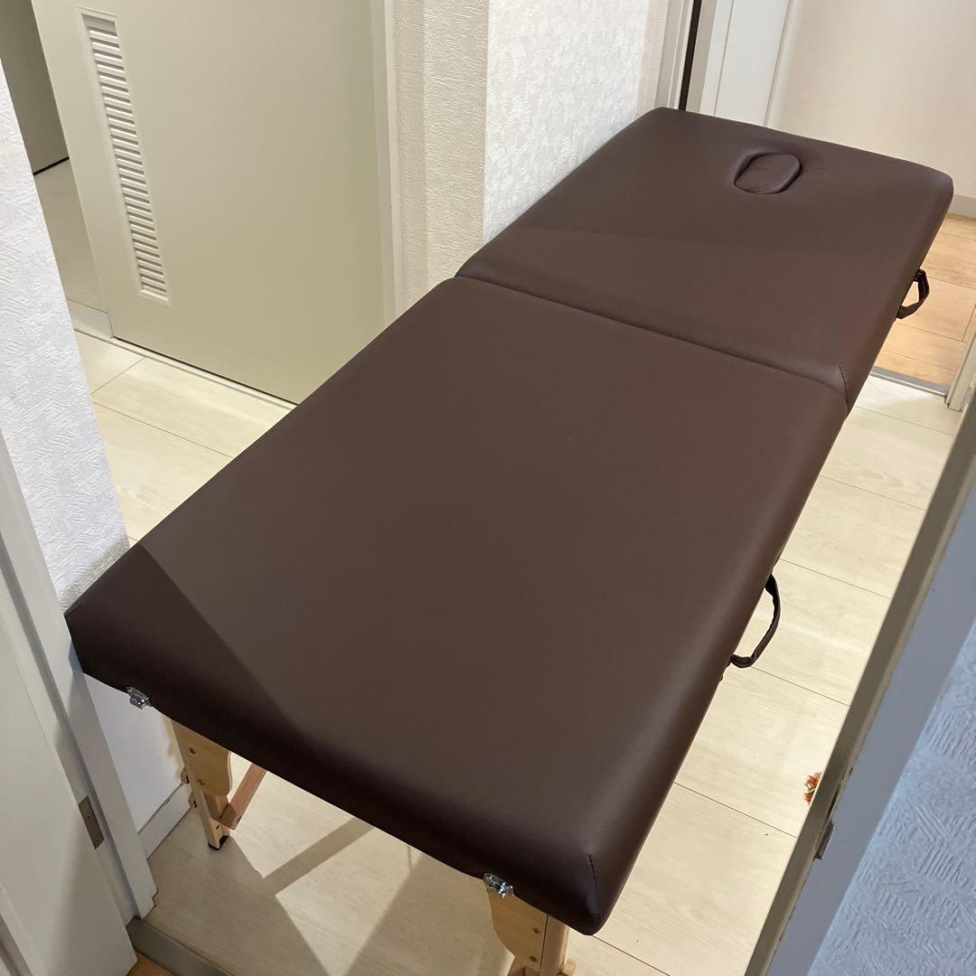 [美品] SEVEN BEAUTY 整体/マッサージベッド 折りたたみ式