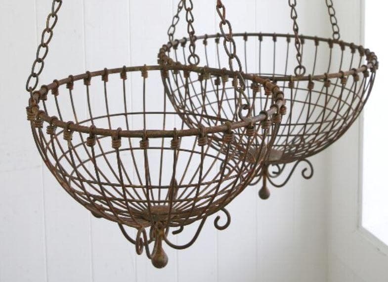 ラスティ ハングバスケ 2点セット コベントガーデン アイアン GK-51