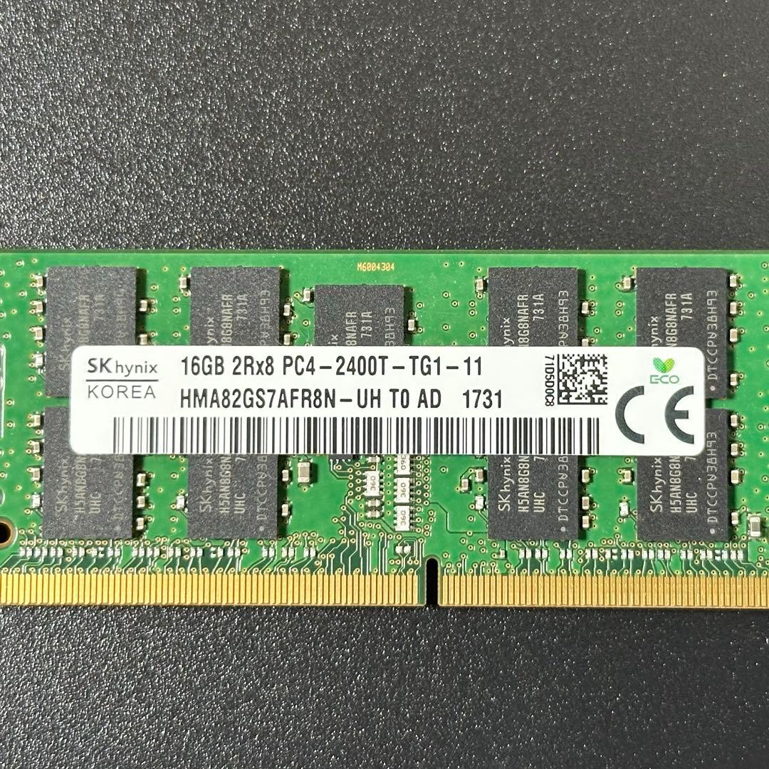 【動作保証】DDR4-2400 16GB SK hynix p63